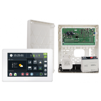 ZESTAW ALARMOWY SATEL INTEGRA 128 PLUS + INT-TSI-W + OPU-3P + AWT800 + 17Ah